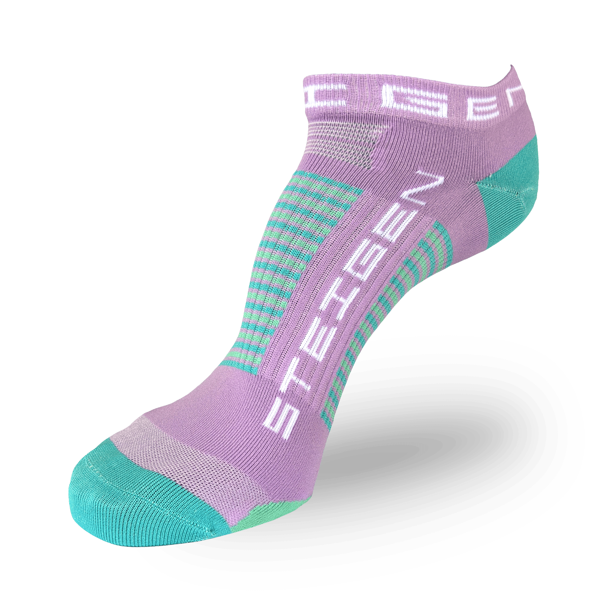 Lilac Running Socks Zero Length