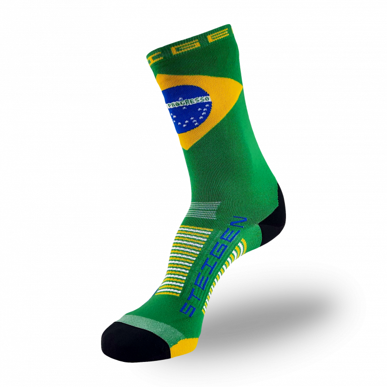 Brazil Running Socks ¾ Length