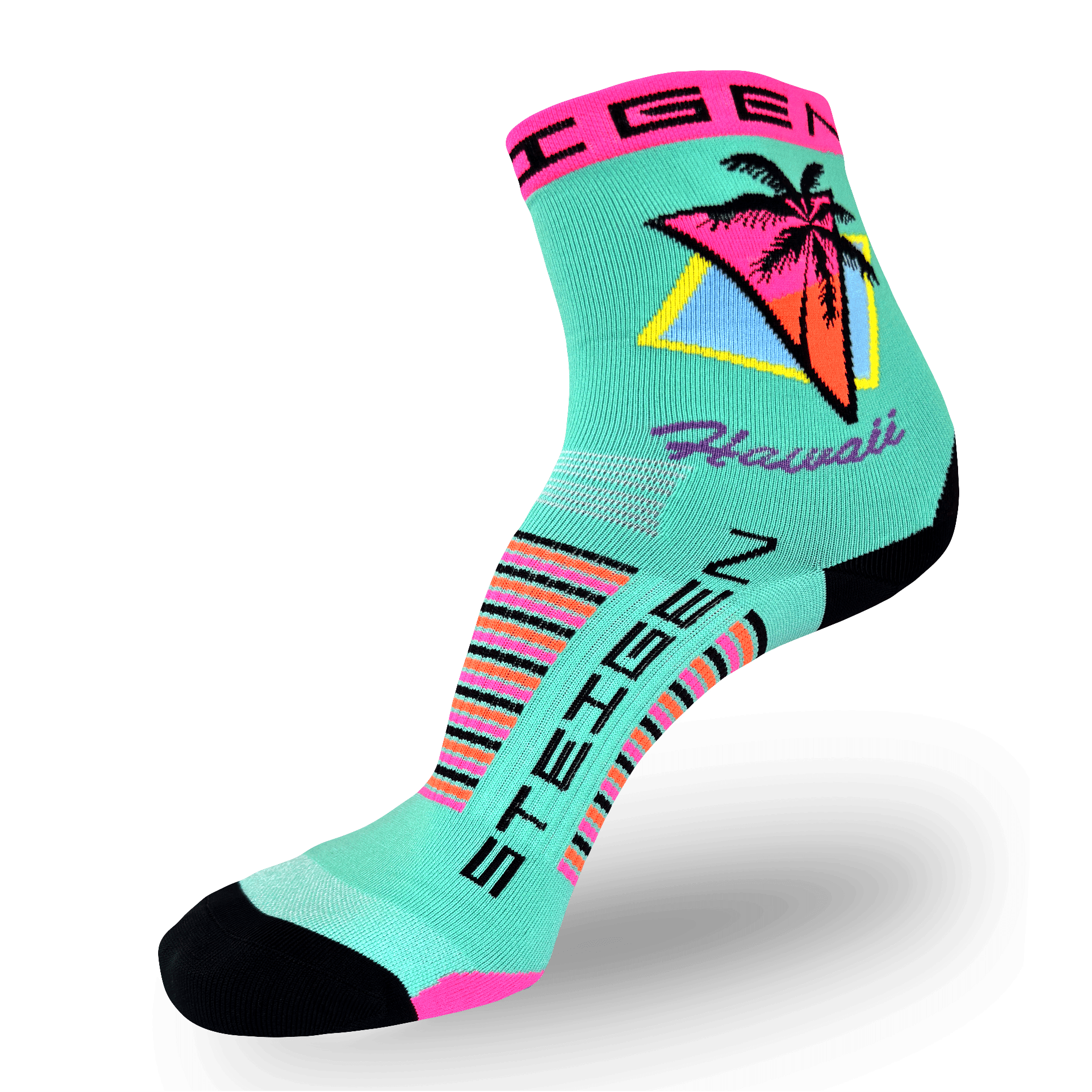 Hawaii Running Socks ½ Length