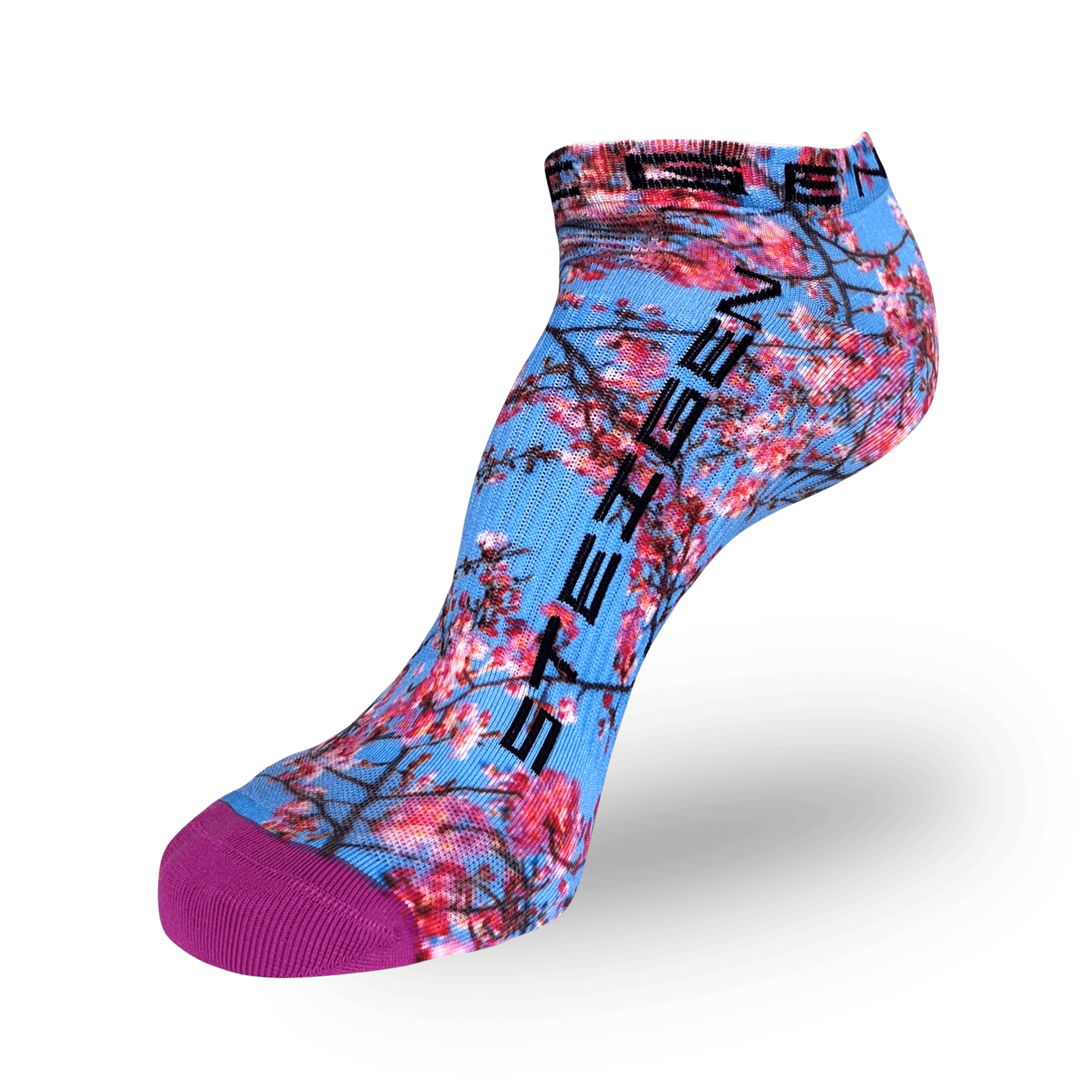 Spring Blossom Running Socks Zero Length